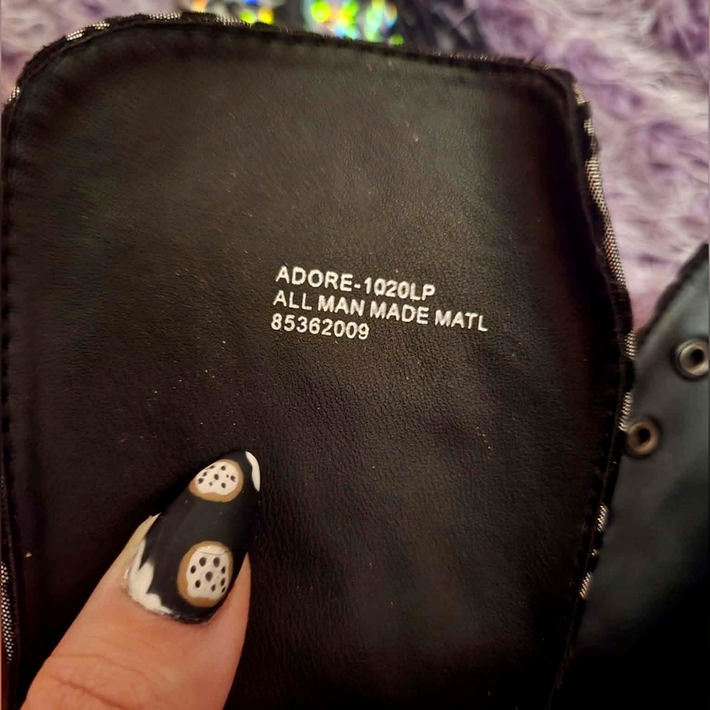 Pleasers Multicolor Leopard Print Platform Heeled… - image 3